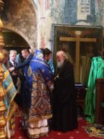 Епископ Антоний и Патриарх Кирилл в Успенском соборе Московского Кремля