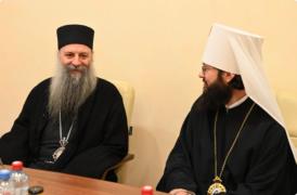 В Москву прибыл Святейший Патриарх Сербский Порфирий