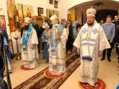Божественная литургия в монастыре св. Вячеслава и св. Людмилы в Чехии