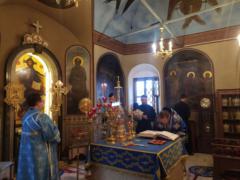 В канун Недели 12-й по Пятидесятнице епископ Моравичский Антоний совершил Всенощное бдение на Сербском подворье в Москве