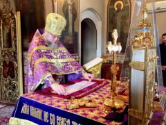 Божественная литургия в 15-ю неделю по Пятидесятнице на Сербском подворье в Москве