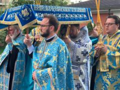 Епископ Моравичский Антоний совершил утреню с чином Погребения Пресвятой Богородицы