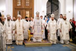 В день празднования 300-летия Казанской духовной семинарии сонм архипастырей совершил Литургию в Казанском кафедральном соборе