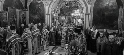 40 дней со дня блаженной кончины епископа Моравичского Антония