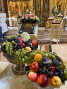 Божественная литургия и чин освящения плодов в праздник Преображения Господня на Сербском подворье в Москве