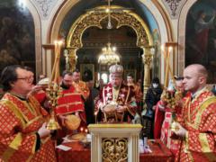 Божественная литургия в день памяти святого великомученика Георгия Победоносца