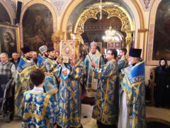 Праздник Сретения Господня на Сербском Подворье в Москве