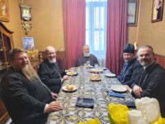 Встреча представителей Поместных Православных Церквей на подворье Антиохийской Православной Церкви в Москве