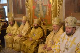 Митрополит Иларион совершил богослужение на московском подворье Православной Церкви Чешских земель и Словакии