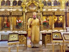 Божественная литургия в 9-ю неделю по Пятидесятнице на Сербском подворье в Москве