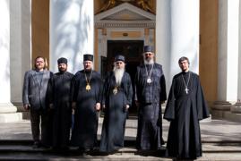 Делегация Сербской Православной Церкви посетила старейшую обитель Санкт-Петербурга