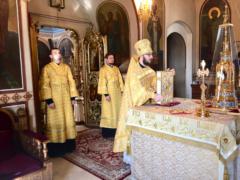 Божественная литургия в Неделю 11-ю по Пятидесятнице - праздник святой Ангелины Сербской
