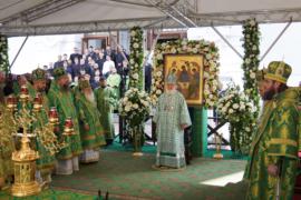 В день памяти преподобного Сергия Радонежского Предстоятель Русской Церкви совершил Литургию в Троице-Сергиевой лавре