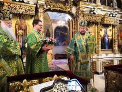 Литургия в праздник Прп. Антония Великого - именины епископа Антония