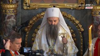 В кафедральном соборе в Белграде состоялась интронизация Святейшего Патриарха Сербского Порфирия