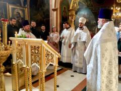 Божественная литургия в 10-ю неделю по Пятидесятнице на Сербском подворье в Москве