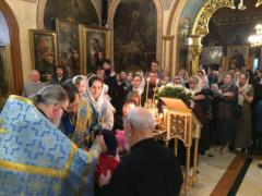Праздник Покрова Пресвятой Богородицы на Сербском подворье в Москве