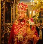 В праздник Христова Воскресения епископ Антоний возглавил торжественное богослужение на Сербском Подворье в Москве