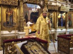Божественная литургия в Неделю 28-ю по Пятидесятнице на Сербском подворье в Москве