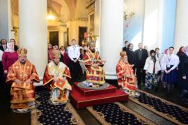 Представители Поместных Православных Церквей поздравили митрополита Волоколамского Илариона с Пасхой Христовой