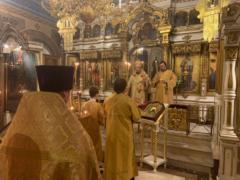 Всенощное бдение в канун праздника святителя Николая, архиепископа Мир Ликийских, чудотворца