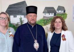 Епископ Моравичский Антоний совершил освящение сербской школы св. Георгия Победоносца в Москве