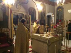 Божественная литургия в 26-ю неделю по Пятидесятнице на Сербском подворье в Москве